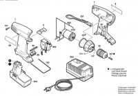 Bosch 0 603 936 767 Psr 7,2 Ves Cordless Screw Driver 7.2 V / Eu Spare Parts